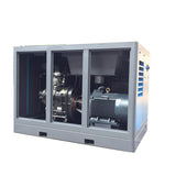 Two-stage PM motor VSD screw compressor