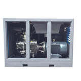 Two-stage PM motor VSD screw compressor