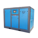 Two-stage PM motor VSD screw compressor