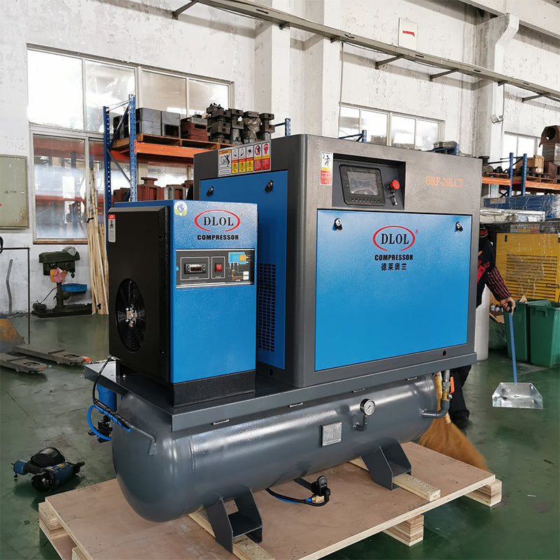 4 in 1 integrated screw compressor