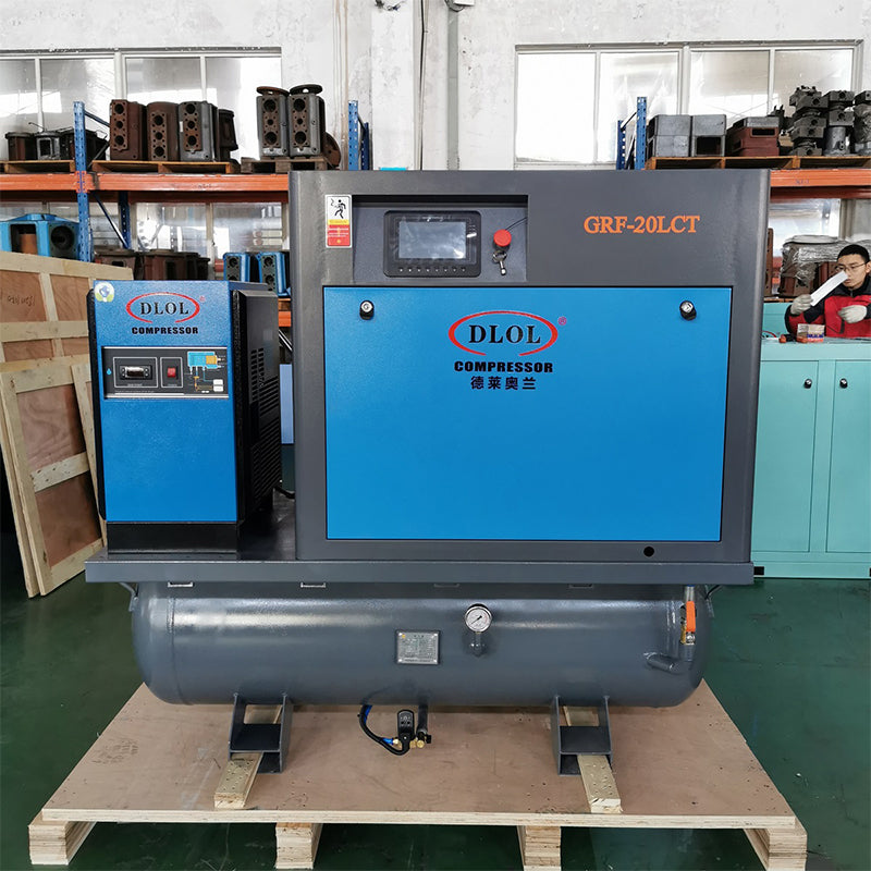 4 in 1 integrated screw compressor