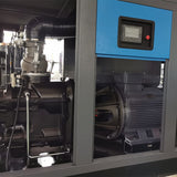 Two-stage PM motor VSD screw compressor