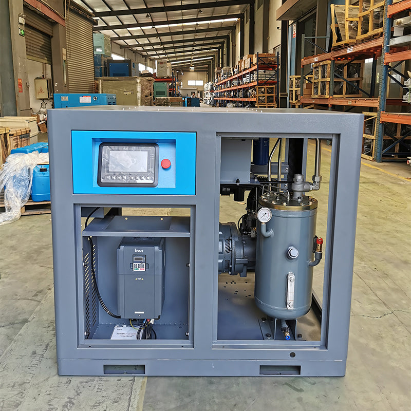 Permanent magnetic variable frequency screw compressor