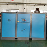 Two-stage PM motor VSD screw compressor