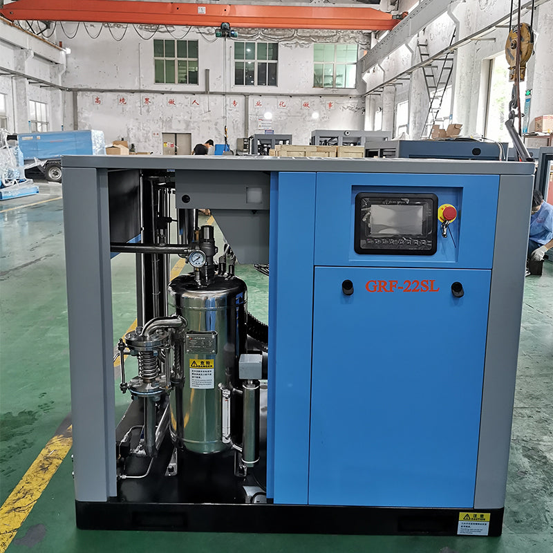 Water lubricated oil-free screw compressor