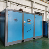 Two-stage PM motor VSD screw compressor