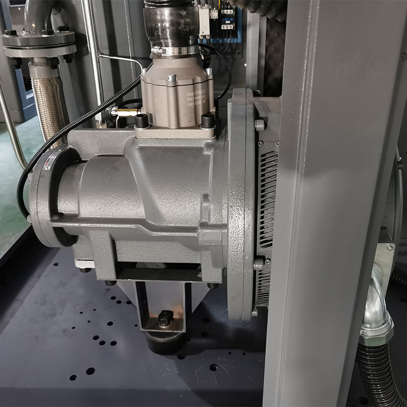 Permanent magnetic variable frequency screw compressor