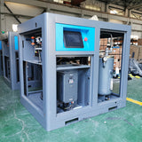 Permanent magnetic variable frequency screw compressor
