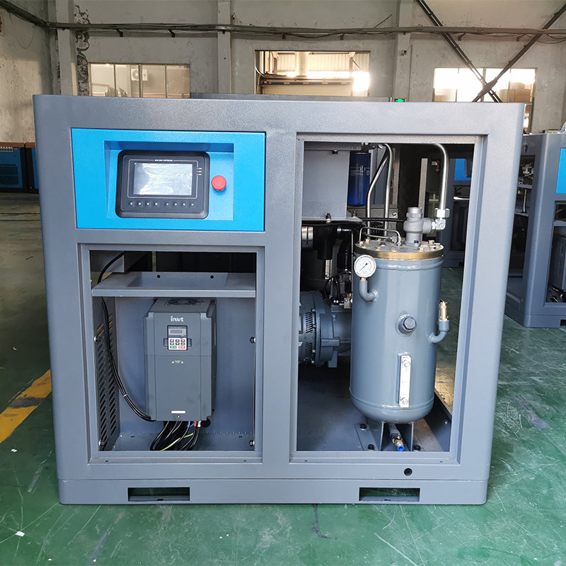 Permanent magnetic variable frequency screw compressor