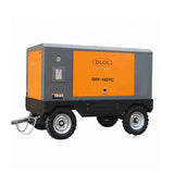 Diesel engine portable screw air compressor